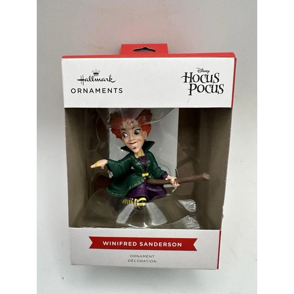HALLMARK ORNAMENT ~ DISNEY ~ HOCUS POCUS ~ WINIFRED SANDERSON ~ 2024 *NEW